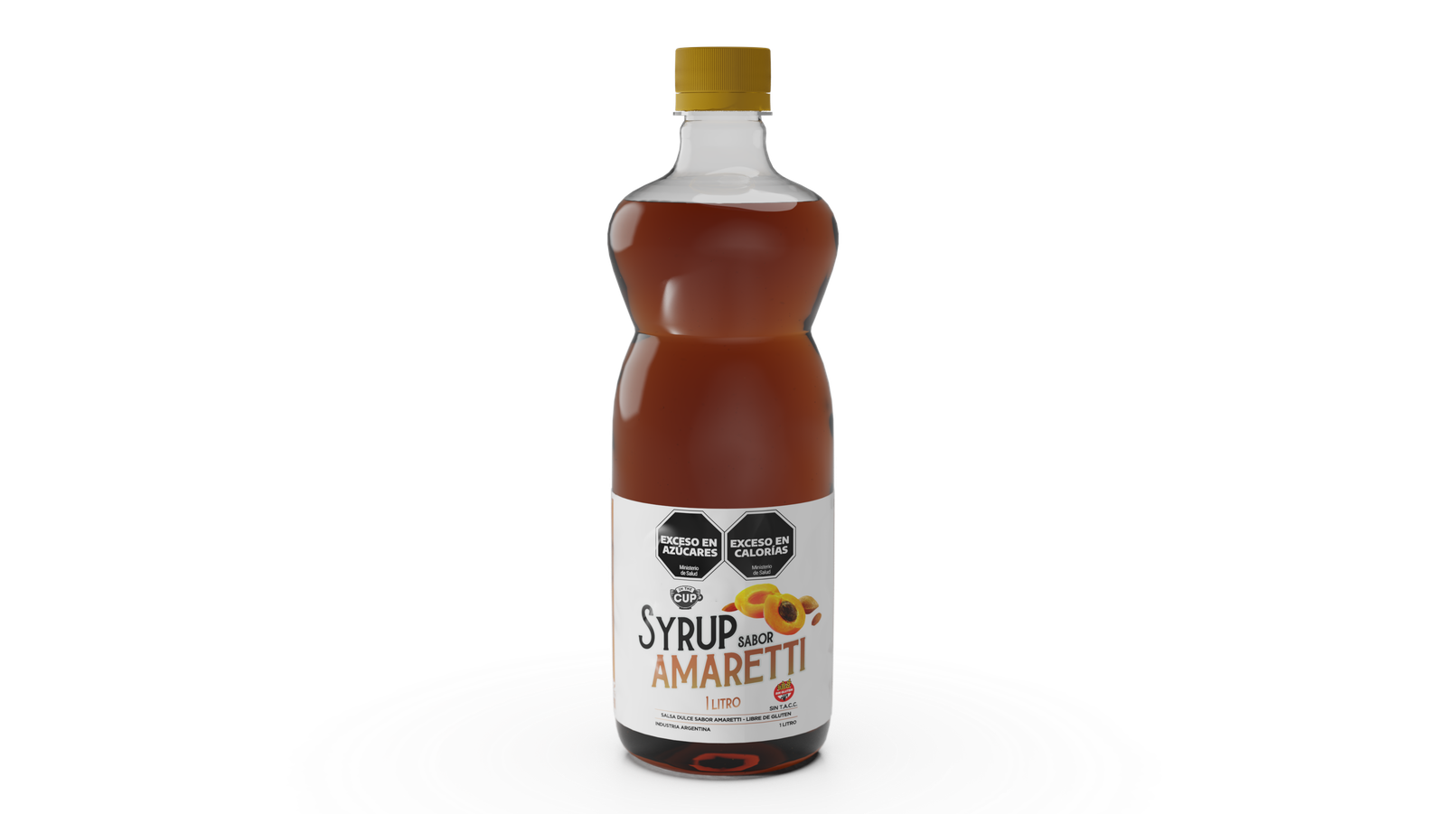 Syrup Amaretto In The Cup